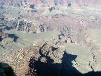 The trail you see is Plateau Point Trail.  The Bright Angel goes into the small canyon.