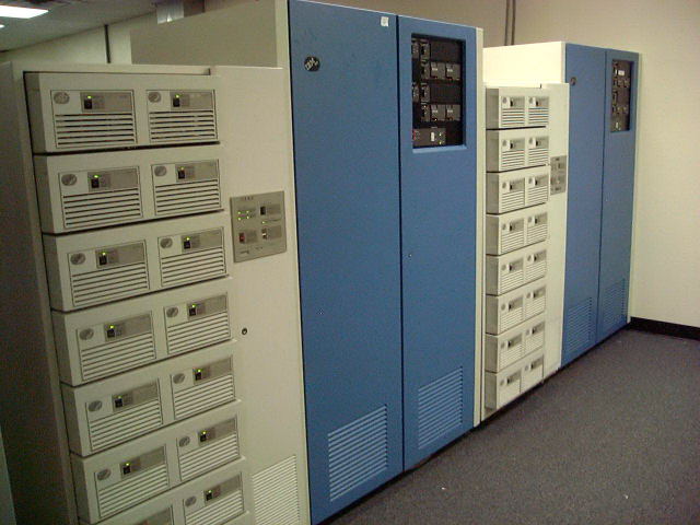 IBM Disk Storage - RAID 5 with hot spares. ESCON.