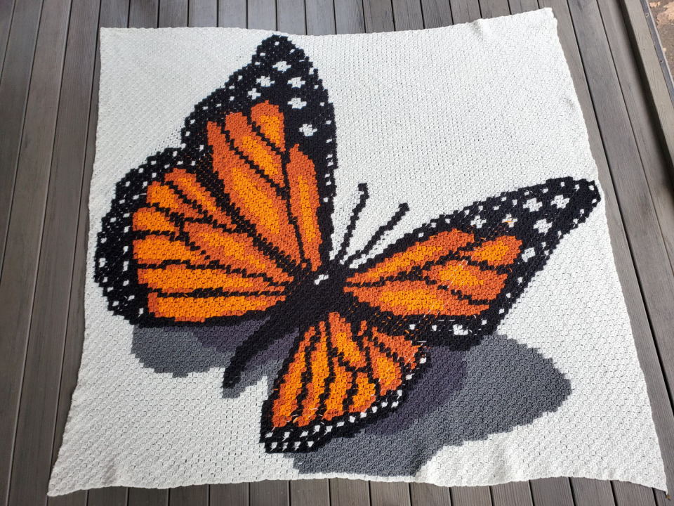 Monarch Butterfly Completed