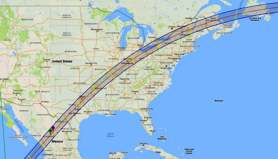 April, 2024 Total Solar Eclipse