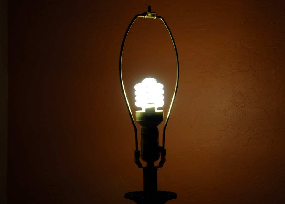 Lamp light bulb as an image source - MAS image by Gene Hanson