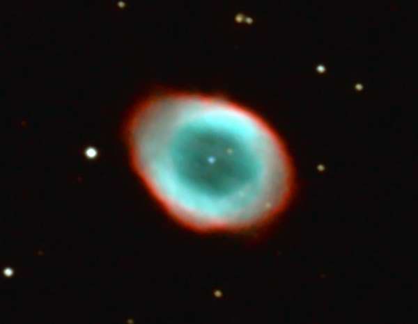 M57 - The Ring Nebula. MAS image.
