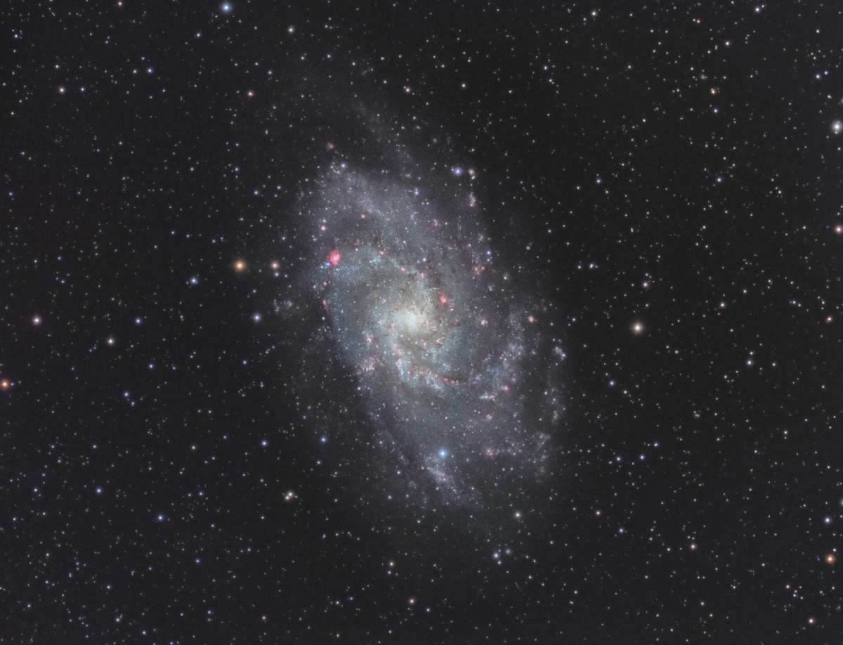 M33 Galaxy. MAS Image. 