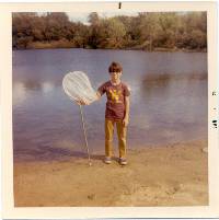 Gene, age 12, at Rolling Meadows Park